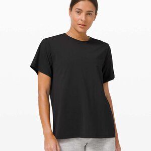Lululemon All Yours Short Sleeve *Train - Black - Size 6